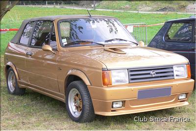 Talbot Samba cabriolet