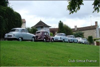 Simca Aronde, Simca 8, P 60...