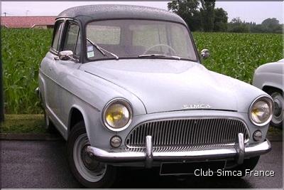 Simca P 60 Ranch 1961