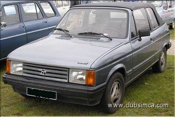 Talbot Samba cabriolet 70 hp