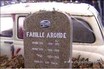 Stèle Aronde