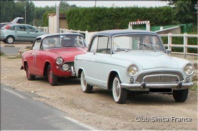 Simca P 60 et Plein Ciel