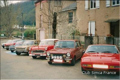 Bagheera, Simca 1100, Versailles...