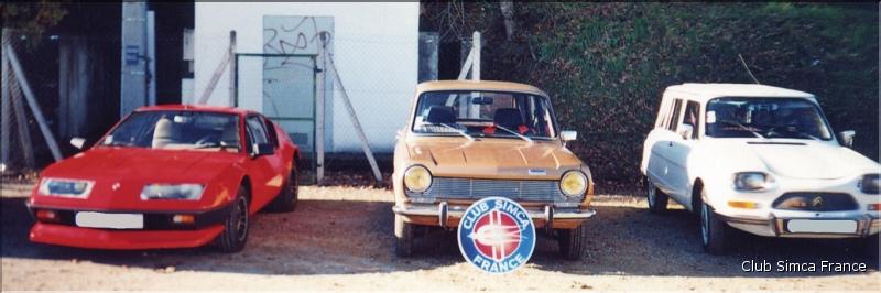 Simca 1100, Alpine, Ami 8