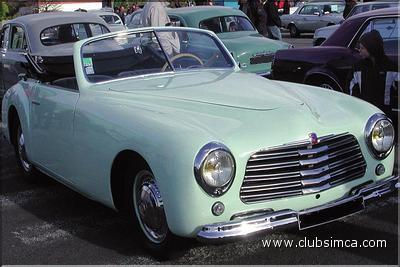  simca 8 sport 1950