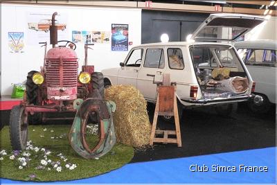 Simca 1100 GLS break et Massey-Harris